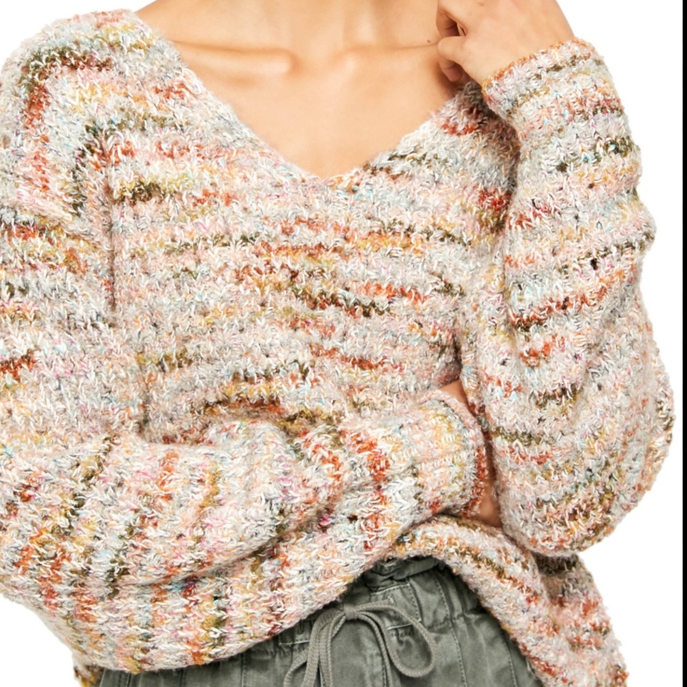 Free People Highland V Sweater